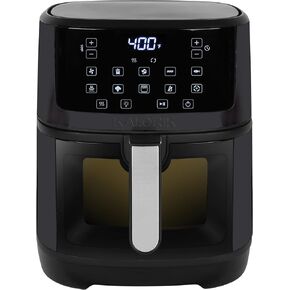 Kalorik 7 Quart Touchscreen Air Fryer with Window, Black (FT 52324 BK)