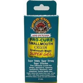 Pro-Cure Smallmouth Crush Smallmouth Magic, 2oz, Red