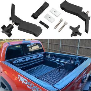 2 PCS High Lift Jack Mount Brackets for Truck Bed Deck Rail System fit for Toyota Tacoma 2005 Up