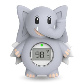 Baby Bath Thermometer for Infants - Baby Water Thermometer for Bathtub Safety with Temperature Warning - Floating Bathing Tub Toy Gift for Newborn Toddlers Girls Boys Kids Mother