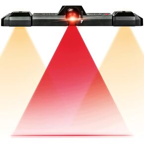 IgnatGames Laser Toe Line Marker - 2 in 1 Adjustable Laser Throw Line and LED Lights for Bristle or Electronic Dart Board, Electric Power Source not Included in Kuwait