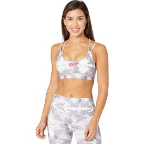 UFC Quartz Print Strappy Sports Bra