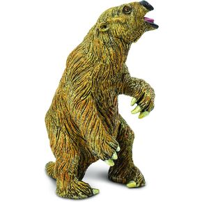 Safari Ltd. Megatherium (Giant Sloth) Figurine - Detailed 4.5" Plastic Model Figure - Fun Educational Play Toy for Boys, Girls & Kids Ages 3+