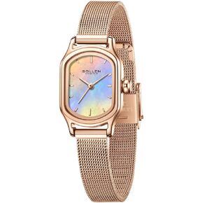 SOLLEN Watches for Women Quartz Women's Watch Wristwatch for Small Wrist, Rose Gold
