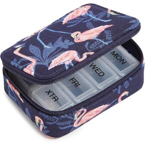 Vera Bradley Cotton Travel Pill Organizer, Provence Paisley