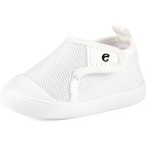 KAKU NANU Baby Shoes Girl Boy First Walking Sparkle Sneakers Non-Slip Soft Rubber Sole Crib Prewalkers 6-24 Months