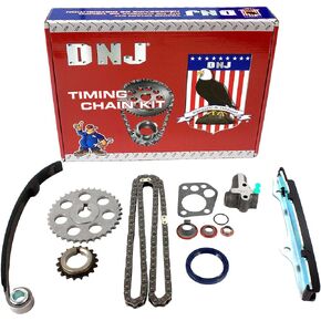 DNJ TK607 Timing Chain Kit for 1989-1997 / Nissan / 240SX, Axxess, D21, Pickup, Stanza / 2.4L / SOHC / L4 / 12V / 2389cc / KA24E