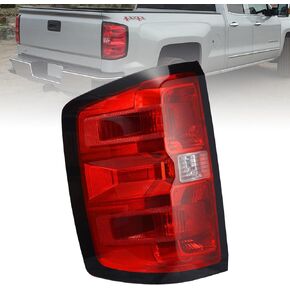 Boine متوافق مع 2014-2015 Chevy Silverado 1500 2500HD 3500HD، GMC Sierra 3500 HD ضوء خلفي للراكب الأيمن - لمبة وحزام أمان (جانب الراكب الأيمن)