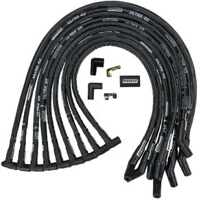 MOROSO WIRE SET,ULTRA 40,SLEEVED,FORD 351W,BLACK 73822