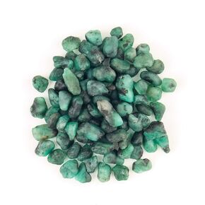 100 carats Raw Green Emerald - Natural Stone DIY Jewelry Making Crystals and Gemstones Wire Wrapping Chakra Healing Crystals DIY Gifts May Birthstones - Love Crystals