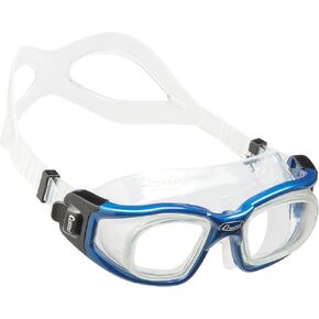 Cressi Adult Swim Goggles with Tempered Glass Lenses and No Distortion- Galileo: Made in Italy in Saudi Arabia
