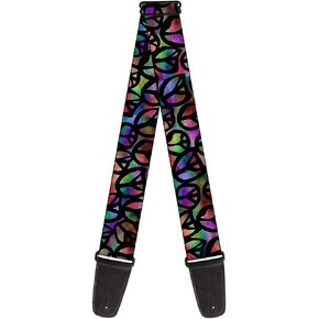 Buckle-Down Guitar Strap - Peace Psychedelic - 2" Wide - 29-54" Length