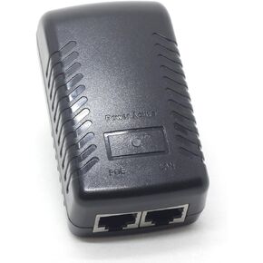 2.5G Gigabit 48V PoE Injector Adapter Power Over Ethernet 802.3at U6 Enterprise