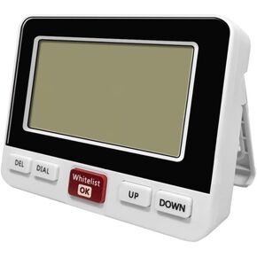 Jumbo Talking Caller ID - Big LCD Display - Speaks Number - Speaks Custom Message - Spam Call Blocker