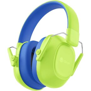 iClever Noise Cancelling Headphones for Kids, SNR 29dB Safety Noise Reduction Ear Muffs for Autism Sensory &Concentration Aid, Ear Hearing Protection for Fireworks/Event/Monster Truck/Concert