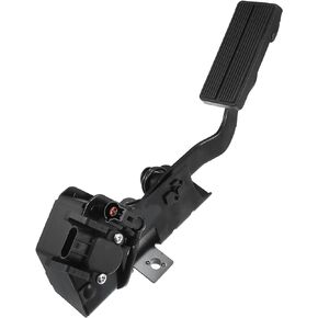 Accelerator Gas Pedal Compatible for Ford 7.3L F250 F350 F450 F550 1999-2001, Durable Metal Black