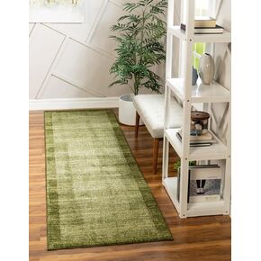 Unique Loom Del Mar Collection Area Rug - Abigail (9' x 12' Rectangle, Navy Blue/ Blue)