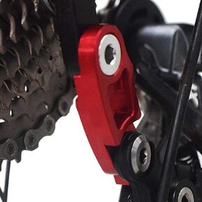 Bicycle Rear Derailleur Hanger Bicycle Tail Hook Extension Extender Bike Aluminum Bicycle Frame Gear for Mountain Bike Road Bike