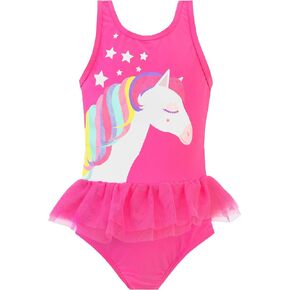 Girls' Rainbow Pony Swimsuit