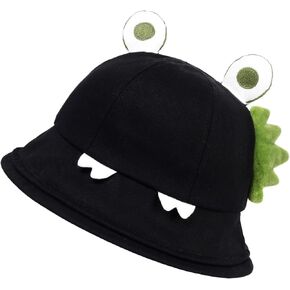 Cute Bucket Hats Funny Hat Fisherman Hat Adjustable Sun Hat Cartoon Bucket Cap for Adults Men Women