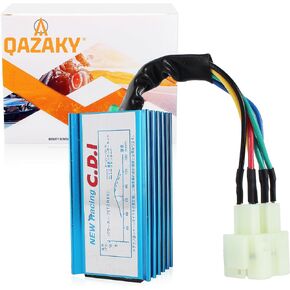 سباق 5 دبابيس AC CDI صندوق لGY6 50cc - 70cc 90cc 110cc 125cc 150cc سكوتر 4-السكتة الدماغية محرك ATV الذهاب كارت الدراجة رباعية حفرة الترابية دراجة جيب صغيرة المروحية XR50 CRF50 139QMB 152QMI 157QMJ 5 دبوس