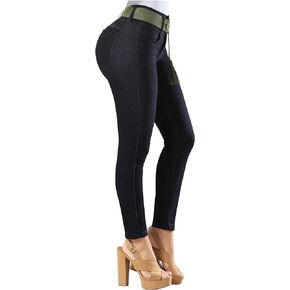 LT.ROSE High Waisted Jeans | Pantalones Colombianos Levanta cola | Colombian Jeans | Butt Lifting Jeans for Women