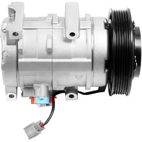 cciyu 10S20C Air Conditioning Compressor for H-onda Odyssey Pilot Ridgeline for A-cura MDX 3.5L 2003 2004 2005 2006 2007 2008 6 Grooves Replaces CO 10736C
