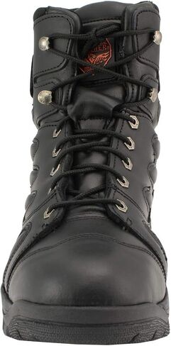 حذاء Milwaukee Leather MBM9115 للرجال مصنوع من الجلد الأسود بطول 6 بوصات طراز Swat تكتيكي لراكبي الدراجات النارية - 11 in Saudi Arabia