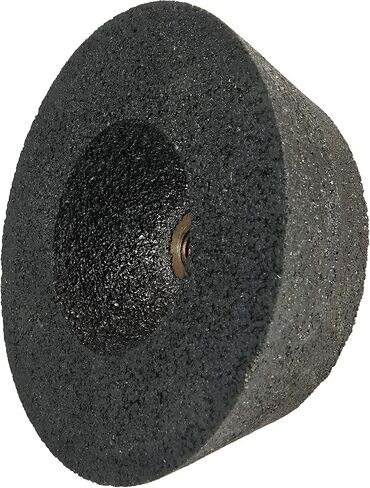 Weiler 68360 Tiger AO Type 11 Flaring Cup Wheel, AC16-Q, 6/4-3/4 x 2 x 5/8-11, Rim 1.5", Back 3/4", (Pack of 5) in Kuwait