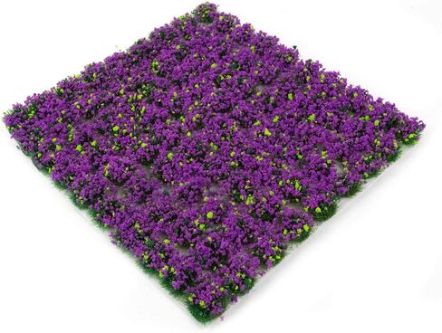 War World Scenics Self Adhesive Static Grass Tufts x 100 – Heather, 6mm – Model Railway Wargame Scenery Railroad Modelling Diorama Miniature Hobby Tabletop in Kuwait