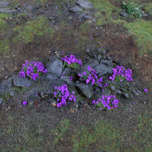 War World Scenics Self Adhesive Static Grass Tufts x 100 – Heather, 6mm – Model Railway Wargame Scenery Railroad Modelling Diorama Miniature Hobby Tabletop in Kuwait