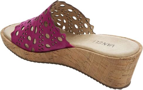 صنادل رياضية نسائية من VANELi Cammie Cut-Outs Cork بكعب متوسط ​​كاجوال 2-3 بوصة - بيج in Kuwait