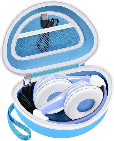 ANKHOH Case for eKids/for Beats Studio Pro/for Beats Solo3 / for Beats Studio3/ for Beats Solo2 Wireless Bluetooth Portable Headphones, Kids and Toddler Headband Storage Holder Bag Pouch (Box Only) in Kuwait