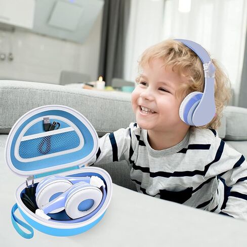 ANKHOH Case for eKids/for Beats Studio Pro/for Beats Solo3 / for Beats Studio3/ for Beats Solo2 Wireless Bluetooth Portable Headphones, Kids and Toddler Headband Storage Holder Bag Pouch (Box Only) in Kuwait