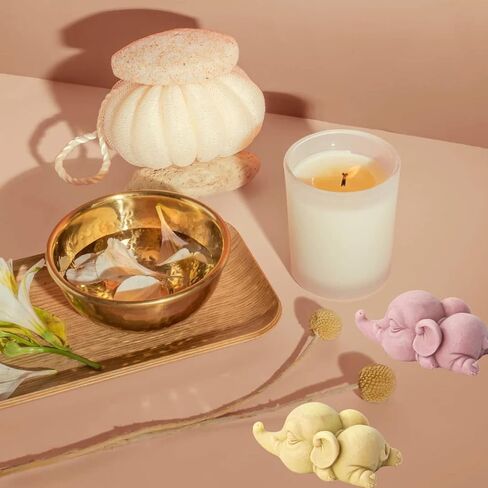 قالب سيليكون على شكل فيل كاذب، قوالب شموع إبداعية على شكل فيل نعسان، قالب صابون على شكل فيل كاذب، قالب شوكولاتة فوندان على شكل حيوانات كرتونية لتزيين الكب كيك وشريط الاستحمام الفوار in Kuwait