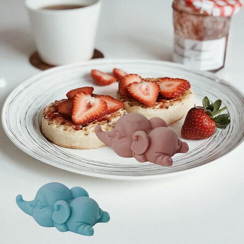 قالب سيليكون على شكل فيل كاذب، قوالب شموع إبداعية على شكل فيل نعسان، قالب صابون على شكل فيل كاذب، قالب شوكولاتة فوندان على شكل حيوانات كرتونية لتزيين الكب كيك وشريط الاستحمام الفوار in Kuwait