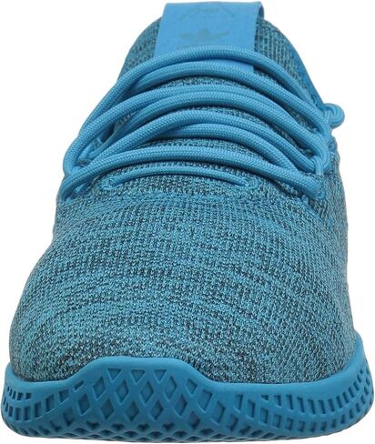 حذاء الجري PW Tennis HU للأطفال من الجنسين من adidas Originals، Bold Aqua/Bold Aqua/Chalk White، 7 M US للأطفال الكبار in Saudi Arabia