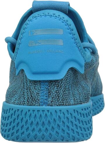 حذاء الجري PW Tennis HU للأطفال من الجنسين من adidas Originals، Bold Aqua/Bold Aqua/Chalk White، 7 M US للأطفال الكبار in Saudi Arabia