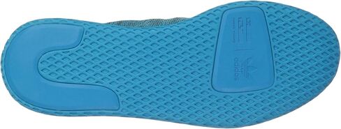 حذاء الجري PW Tennis HU للأطفال من الجنسين من adidas Originals، Bold Aqua/Bold Aqua/Chalk White، 7 M US للأطفال الكبار in Saudi Arabia
