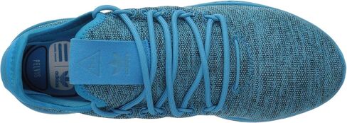 حذاء الجري PW Tennis HU للأطفال من الجنسين من adidas Originals، Bold Aqua/Bold Aqua/Chalk White، 7 M US للأطفال الكبار in Saudi Arabia