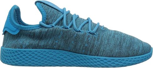 حذاء الجري PW Tennis HU للأطفال من الجنسين من adidas Originals، Bold Aqua/Bold Aqua/Chalk White، 7 M US للأطفال الكبار in Saudi Arabia