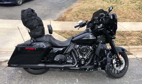 Adjustable Rider Backrest with Pad for Harley Touring Road King Street Glide FLHR FLHX 2009-2023 2022 2021 in Saudi Arabia