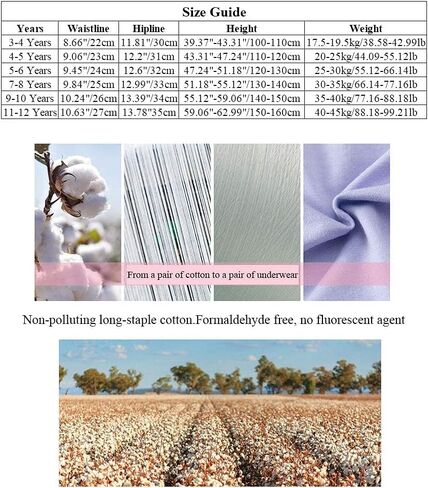 سراويل كور بريتي ليتل جيرلز القطنية للأولاد الصغار سراويل داخلية أميرات الأطفال (عبوة من 4 قطع) in Kuwait