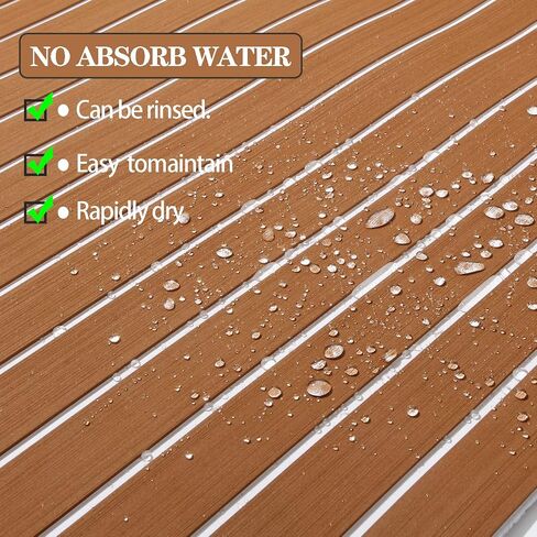 Boat Flooring Eva Foam Boat Decking Boat Flooring Decking Boat Flooring Foam for Kayak Sea Deck Decking Yacht Motorboat, RV Flooring, Surfboard Traction Pad(94.5"× 35.4") in Saudi Arabia