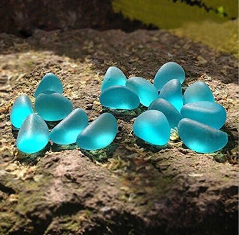 SumDirect 1LB Flat Glass Marbles - Matte Royal Blue Vase Fillers Beads, Sea Glass Beads for Vase Craft Fish Tank in Saudi Arabia