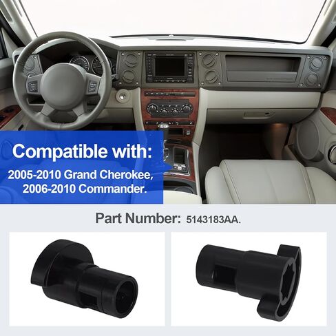Blend Door Actuator Lever Shaft Fits for 2005-2010 Grand Cherokee, 2006-2010 Commander Part Number 5143183AA in Saudi Arabia