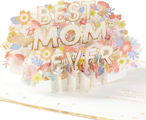 Hallmark Signature Paper Wonder Pop Up Mothers Day Card for Mom or Wife (Best Mom Ever) in Saudi Arabia
