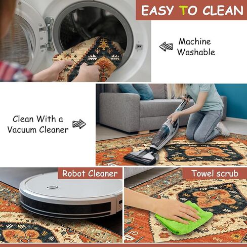 سجادة باب داخلية قابلة للغسل، سجادة مدخل ريترو غير قابلة للانزلاق مقاس 2 × 3 بوصة، سجادة مدخل سريعة الامتصاص، سجادة باب أمامية متعثرة، سجادة ترحيب، ممسحة أرضية للمطبخ وفناء المنزل in Kuwait