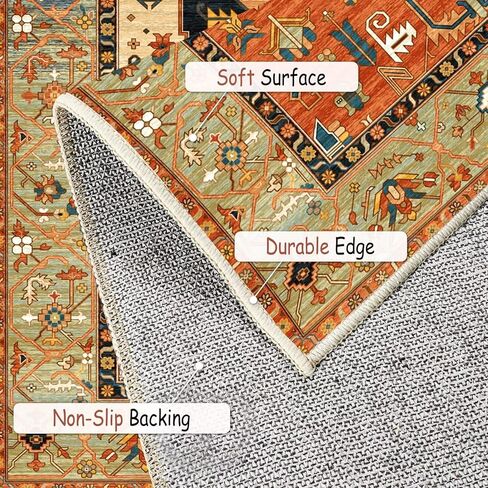 سجادة باب داخلية قابلة للغسل، سجادة مدخل ريترو غير قابلة للانزلاق مقاس 2 × 3 بوصة، سجادة مدخل سريعة الامتصاص، سجادة باب أمامية متعثرة، سجادة ترحيب، ممسحة أرضية للمطبخ وفناء المنزل in Kuwait