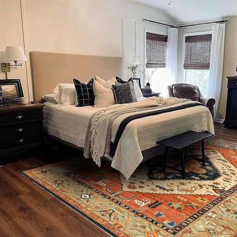 سجادة باب داخلية قابلة للغسل، سجادة مدخل ريترو غير قابلة للانزلاق مقاس 2 × 3 بوصة، سجادة مدخل سريعة الامتصاص، سجادة باب أمامية متعثرة، سجادة ترحيب، ممسحة أرضية للمطبخ وفناء المنزل in Kuwait